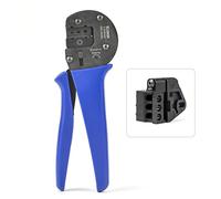 iCrimp IWS-2546S Outils de Sertissage Solaire MC4 pour Câbles PV de Panneau Solaire 2.5/4 / 6.0mm², Connecteurs de Câble de Panneau Solaire Mâle/Femelle pour Système PV