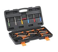 iCrimp Kit d'outils de sertissage de terminaux allemands, Closed Barrel et Open Barrel Crimp, outil d'extraction de l'allemand pour les connecteurs DT allemands, Delphi Weather Pack Terminals-12PCS