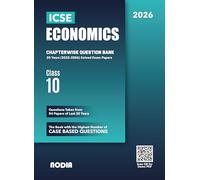 ICSE Class 10 Economics Chapterwise Previous Year Question Bank (PYQ) For 2026 Exam