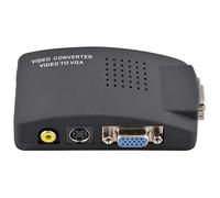 ict Temps DE Soldes Convertisseur Adaptateur Vidéo AV, RCA, S-Vidéo À VGA pour PC Et Projecteurs