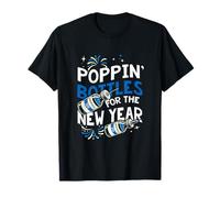 ICU Nurses Poppin Bouteilles pour Le réveillon du Nouvel an PICU ER Nurse T-Shirt