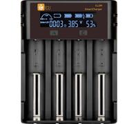 ICU SmartCharger Chargeur Li-ion, NiMH, NiCd 14500, 16340, 18350, 18650, 21700, 26650