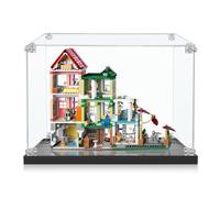 ICUANUTY Lego Friends Heartlake City 42670, 21061,76294, Vitrine de rangement et d'organisation à l'abri de la poussière pour Lego Vitrine 46 x 30 x 36 cm (boîtier d'affichage uniquement)