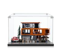 ICUANUTY Lego Ideas Vitrine en acrylique pour Lego Ideas La Maison des Cullens de Twilight (21354), rangement et organisation protégés contre la poussière pour Lego Vitrine 40 x 25 x 25 cm (boîtier