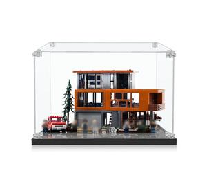 ICUANUTY Lego Ideas Vitrine en acrylique pour Lego Ideas La Maison des Cullens de Twilight (21354), rangement et organisation protégés contre la poussière pour Lego Vitrine 40 x 25 x 25 cm (boîtier