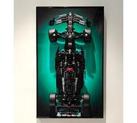 icuanuty Panneau mural pour Lego Technic Mercedes-AMG F1 W14 E Performance 42171 Voiture de course, compatible avec Lego Mercedes F1, idées cadeaux pour les amateurs de montage mural de voiture Lego