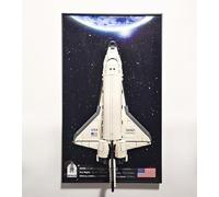 icuanuty Tableau d'affichage mural, pour LEGO 10283 Creator Expert NASA Space Shuttle Discovery, pour blocs de construction, peintures décoratives adultes, affichage pour Lego, dimensions : 75 x 45 cm