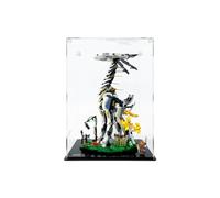 icuanuty Vitrine Acrylique pour Lego Horizon Forbidden West 76989, Vitrine de Rangement Anti-Poussière et Organisation pour Modèle Lego, Dimensions 25 x 22 x 38 cm (Pochette D'affichage Uniquement)