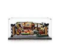 icuanuty Vitrine acrylique pour Lego Ideas Central Perk 21319, organisateur vitrine pour Lego modèle 76156/21017/21037/21328/21327/21336/21307/75362, dimensions : 35 x 30 x 15 cm (housse de protection