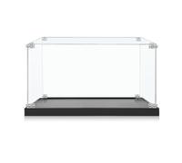 icuanuty Vitrine en acrylique Coffret pour Lego Harry Potter Poudlard Échecs Magiques 76392, Rangement et organisation à l'abri de la poussière pour modèle Lego, Dimensions : 30 x 30 x 15 cm (boîtier