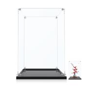 ICUANUTY Vitrine en acrylique compatible avec Lego Botanicals Mini Orchidée 10343/10344/10368/10369, vitrine de rangement et d'organisation à l'abri de la poussière, 20 x 20 x 38 cm (boîtier