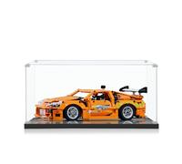 icuanuty Vitrine en acrylique compatible avec Lego Technic Fast and Furious Supra MK4 42204, vitrine de rangement et d'organisation protégée contre la poussière, compatible avec la vitrine Lego, 35 x