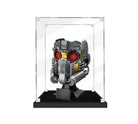 icuanuty Vitrine en acrylique pour casque Lego 76251 Star-Lord's / 75328 / 75304 / 75349 / 75350 / 75327 / 75351, pour modèles 75296, 75305, 75957, 76421, 77905, 77906, 7557. 343,7.