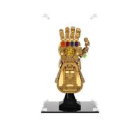 icuanuty Vitrine en acrylique pour gant Lego Marvel Super Heroes Infinity 76191/76223, rangement et organisation protégés de la poussière pour modèle Lego, dimensions : 15 x 15 x 35 cm (uniquement
