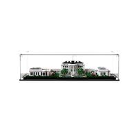 icuanuty Vitrine en acrylique pour l'architecture Lego 21054 La Maison Blanche, Vitrine de rangement anti-poussière pour Lego modèle 42156, 42083, 42143, 42096, 42056, 42115, 42143, 42172, 63 x 30 x