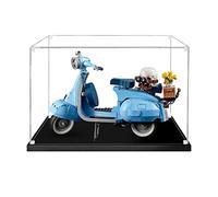 icuanuty Vitrine en acrylique pour Lego 10298 Vespa 125 - Vitrine étanche à la poussière pour modèles de collection (vitrine uniquement)