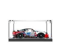 icuanuty Vitrine en acrylique pour Lego 42153 Technic NASCAR Next Gen Chevrolet Camaro ZL1 voiture, rangement et organisation à l'abri de la poussière, pour modèle Lego, dimensions : 35 x 14 x 11 cm