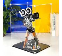 icuanuty Vitrine en acrylique pour Lego 43230 Tribute to Walt Disney 100e anniversaire pour adultes avec figurines Mickey et Minnie Mouse (Display Case Only)