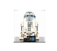 icuanuty Vitrine en acrylique pour LEGO 75308 R2D2, vitrine anti-poussière pour modélisme et collection (vitrine uniquement)