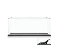 ICUANUTY Vitrine en acrylique pour Lego DC Batman Forever Batmobil 76304, 42210, 42214 - Rangement anti-poussière - Dimensions : 46 x 25 x 21 cm (boîtier d'affichage uniquement, pas pour le modèle