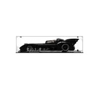 icuanuty Vitrine en acrylique pour Lego DC Super Heroes 1989 Batmobile 76139, 42156, 42083, 42143, 42096, 42056, 42115, 42143, 42125, 42172, dimensions : 63 x 30 x 30 x 17 cm (Étui de protection
