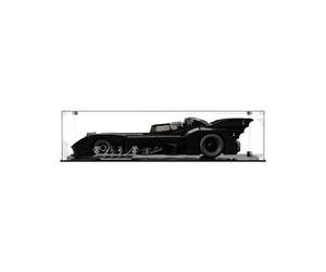 icuanuty Vitrine en acrylique pour Lego DC Super Heroes 1989 Batmobile 76139, 42156, 42083, 42143, 42096, 42056, 42115, 42143, 42125, 42172, dimensions : 63 x 30 x 30 x 17 cm (Étui de protection