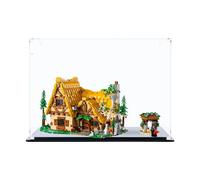 icuanuty Vitrine en acrylique pour Lego Disney Blanche-Neige et les Sept Nains 43242,76419,10359,72037,76323 - Rangement et organisation protégés contre la poussière - 39 x 29 x 25 cm - Étui
