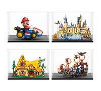 icuanuty Vitrine en Acrylique pour Lego Harry Potter Poudlard Castle and Grounds 76419 - Idée Cadeau pour Adulte - Modèle d'affichage à Construire - Dimensions : 39 x 29 x 25 cm
