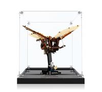ICUANUTY Vitrine en acrylique pour Lego Icons Leonardo da Vincis avion avec ailes battantes 10363,43247,21341,21325,10345,10350 - Pour vitrine Lego, 35 x 35 x 35 cm (boîtier d'affichage uniquement)