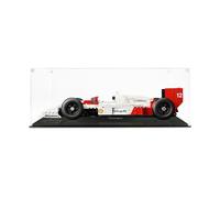 icuanuty Vitrine en acrylique pour Lego Icons McLaren F1 MP4/4 et Ayrton Senna 10330, rangement et organisation protégés de la poussière pour Lego - Dimensions : 38 x 20 x 20 cm (boîtier d'affichage