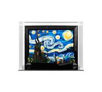 icuanuty Vitrine en acrylique pour Lego Ideas Vincent Van Gogh The Starry Night 21333 Kit de construction 3D, rangement et organisation protégés contre la poussière, vitrine pour modèle Lego, (vitrine