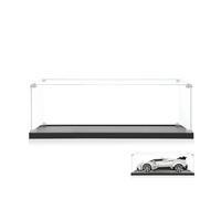 ICUANUTY Vitrine en acrylique pour Lego Speed Champions Bugatti Centodieci (77240) - Rangement étanche à la poussière, dimensions : 22 x 11 x 8 cm (étui uniquement, pas pour le modèle Lego inclus)