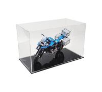icuanuty Vitrine en acrylique pour Lego Technic 42063 pour BMW R 1200 GS Adventure, rangement et organisation protégés de la poussière, pour modèle Lego, dimensions : 40 x 25 x 25 cm (boîtier
