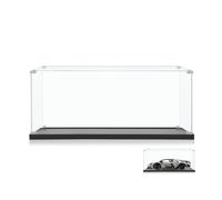 ICUANUTY Vitrine en acrylique pour Lego Technic Lamborghini Revuelto Supercar 42214 - Rangement étanche à la poussière, dimensions : 46 x 25 x 21 cm (boîtier d'affichage uniquement, pas pour les