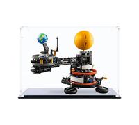 icuanuty Vitrine en acrylique pour Lego Technic Soleil, Terre et Lune Modèle 42179 pour vitrine Lego 21333/71819/75953/76393/76407/80112/10317/77073 Dimensions : 40 x 20 x 30 cm (uniquement étui