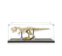 ICUANUTY Vitrine en acrylique pour les fossiles de dinosaures Lego Jurassic World : Tyrannosaurus Rex 76968, rangement et organisation protégés de la poussière pour Lego Vitrine 112 x 32 x 43 cm