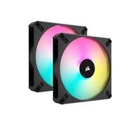 Corsair CO-9050156-WW système de refroidissement d’ordinateur Boitier PC Ventilateur Noir 2 pièce(s)