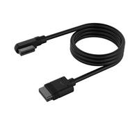 Corsair iCUE LINK Mince Câble - 600mm Droit/Mince 90° - Noir