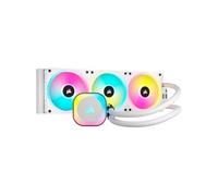 Corsair Icue Link H150i Rgb Komplett-wasserkühlung - 360 Mm, Weiß