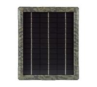 ICUserver ICUsun Panneau Solaire pour caméras de surveillance de la faune - 5,4 Watts - sécurisé et résistant aux intempéries - inclus chargeur
