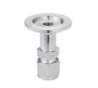 ICXLPMC 1/8in 1/4in 3/8in 1/2in 3/6/8/10/12mm Tube VCR Compression Union X KF16/25/40/50 Vacuum SUS304 Pipe Fitting(KF25-8mm)