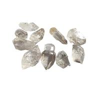 ICXLPMC 1 pierre de cristal blanc naturel et diamant Herkimer en cristal de quartz transparent diamant brut QINTINYIN Home Collections (taille : 1,5 à 2 cm)