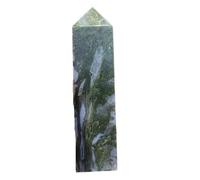 ICXLPMC 1pc 300-350g Aquatic Agate Tower Crystal Room Decor Point