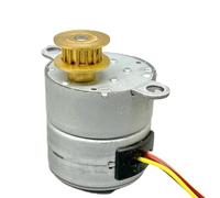 ICXLPMC 1Pcs 25BY Stepper Reducer Electronic Starter Two-Phase Four-Wire Toilet Valve/Camera Electronic Starter Outer Diameter 25mm