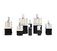 ICXLPMC 1pcs Nema 17 Planetary Geared Stepper Electronic Starter 42 * 34/42 * 40mm with Reducer Ratio 1:3.7-1:139 Out Tq 10Nm DC 1.5A for UFO Catcher(Reduction Ratio 27,Nema17 42x40mm)