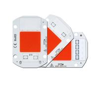 ICXLPMC 3Pcs LED COB Chip 50W 30W 20W 10W 5W Beads Lamps 220v no Need Driver for Outdoor Indoor FloodLight Backlight Led Module White(Full Spectrum_50W 60X40MM)