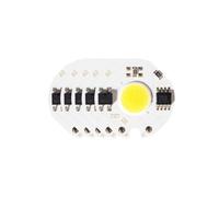 ICXLPMC 5pcs Y27 LED COB Chip 3W / 5W / 7W / 10W / 12W 220V Smart IC Without Driver LED Bulb DIY Floodlight Spotlight Accessories(White,5W)