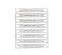 ICXLPMC 8PCS 3W 5W LED Chip Beads RED Green Blue for Flashlight Wall Lamps Lights LED Tube DIY Bulb Lighting(RED,3W)