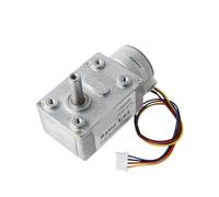 ICXLPMC CHS-GW4632-25BY ratio32/65/158/200/337 DC12V High Tq Silence Worm Gear Brushless Electronic Starter with Self-Locking 25BY Stepper Electronic Starter(Ratio 158_Package D)