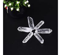 ICXLPMC Cristal naturel tendance clair brut baguette de cristal quartz pointe pierre de roche cristal QINTINYIN Home Collections (taille : 30 g)